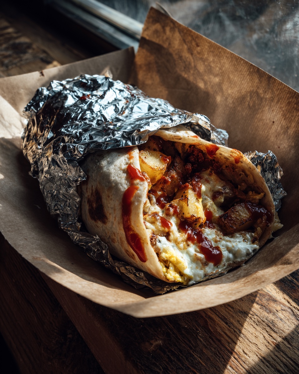 Breakfast burrito